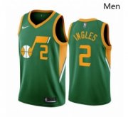 Wholesale Cheap Men Utah Jazz 2 Joe Ingles Green NBA Swingman 2020 21 Earned Edition Jersey