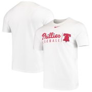 Wholesale Cheap Philadelphia Phillies Nike MLB Practice T-Shirt White