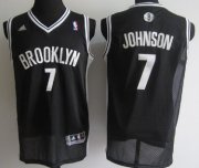 Wholesale Cheap Brooklyn Nets #7 Joe Johnson Black Swingman Jersey