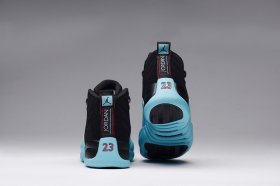 Wholesale Cheap Air Jordan 12 (XII) Retro Gamma Blue Shoes black/gamma blue-red