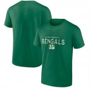 Wholesale Cheap Men's Cincinnati Bengals Kelly Green Celtic Knot T-Shirt