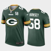 Wholesale Cheap Green Bay Packers #58 Christian Kirksey Green Men's Nike Big Team Logo Player Vapor Limited NFL Jersey