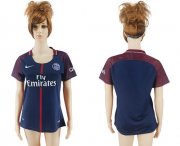Wholesale Cheap Women's Paris Saint-Germain Blank Home Soccer Club Jersey