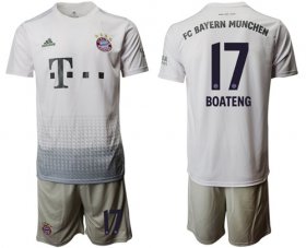 Wholesale Cheap Bayern Munchen #17 Boateng Away Soccer Club Jersey