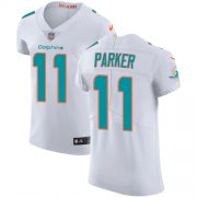 Wholesale Cheap Nike Dolphins #11 DeVante Parker White Men's Stitched NFL Vapor Untouchable Elite Jersey