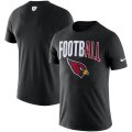 Wholesale Cheap Arizona Cardinals Nike Sideline All Football Performance T-Shirt Black