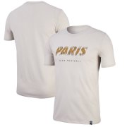 Wholesale Cheap Paris Saint-Germain Nike Preseason Performance T-Shirt Tan
