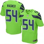 Wholesale Cheap Nike Seahawks #54 Bobby Wagner Green Men's Stitched NFL Elite Rush Jersey