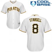 Wholesale Cheap Pirates #8 Willie Stargell White Cool Base Stitched Youth MLB Jersey