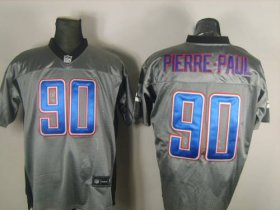 Wholesale Cheap Giants #90 Jason Pierre-Paul Grey Shadow Stitched NFL Jersey