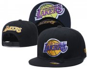 Wholesale Cheap Los Angeles Lakers Stitched Snapback Hats 049