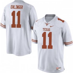 Wholesale Cheap Men\'s Nike #11 Sam Ehlinger Texas Longhorns Replica White Mens Football College Jersey