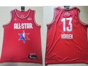 Wholesale Cheap Men's Houston Rockets #13 James Harden Red Jordan Brand 2020 All-Star Game Swingman Stitched NBA Jersey