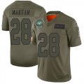 Wholesale Cheap Nike Jets #28 Curtis Martin Camo Youth Stitched NFL Limited 2019 Salute to Service Jersey
