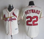 Wholesale Cheap Cardinals #22 Jason Heyward Cream New Cool Base Stitched MLB Jersey