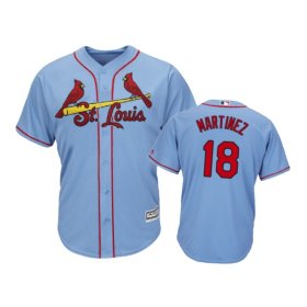 Wholesale Cheap Cardinals #18 Carlos Martinez Horizon Blue Alternate 2019 Cool Base Stitched MLB Jersey