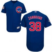 Wholesale Cheap Cubs #38 Carlos Zambrano Blue Flexbase Authentic Collection Stitched MLB Jersey