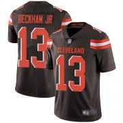 Wholesale Cheap Nike Browns #13 Odell Beckham Jr Brown Team Color Youth Stitched NFL Vapor Untouchable Limited Jersey
