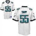 Wholesale Cheap Eagles #55 Darryl Tapp White Stitched NFL Jersey