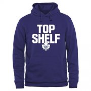 Wholesale Cheap Toronto Maple Leafs Top Shelf Pullover Hoodie Royal
