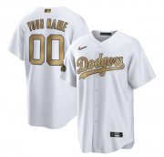 Wholesale Cheap Men's Los Angeles Dodgers Active Player Custom White 2022 All-Star Cool Base Stitched Baseball Jersey