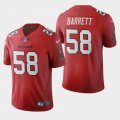 Wholesale Cheap Tampa Bay Buccaneers #58 Shaquil Barrett Red Men's Nike 2020 Vapor Limited NFL Jersey