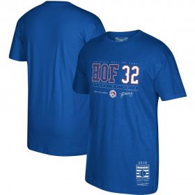 Wholesale Cheap Toronto Blue Jays #32 Roy Halladay Mitchell & Ness 2019 Hall of Fame Graphic T-Shirt Royal