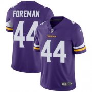 Wholesale Cheap Nike Vikings #44 Chuck Foreman Purple Team Color Men's Stitched NFL Vapor Untouchable Limited Jersey