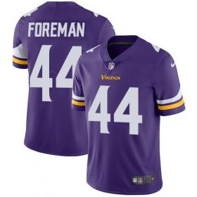 Wholesale Cheap Nike Vikings #44 Chuck Foreman Purple Team Color Men\'s Stitched NFL Vapor Untouchable Limited Jersey