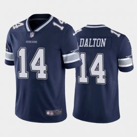 Wholesale Cheap Men\'s Dallas Cowboys #14 Andy Dalton Navy Vapor Untouchable Stitched NFL Nike Limited Jersey