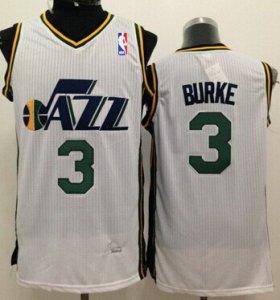 Wholesale Cheap Utah Jazz #3 Trey Burke White Swingman Jersey