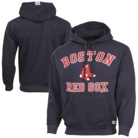 Wholesale Cheap Boston Red Sox Fastball Fleece Pullover Navy Blue MLB Hoodie