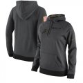 Wholesale Cheap Women's Detroit Lions Nike Anthracite Salute to Service Player Performance Hoodie