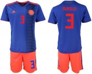 Wholesale Cheap Colombia #3 Murillo Away Soccer Country Jersey