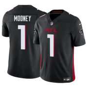 Cheap Men's Atlanta Falcons #1 Darnell Mooney Black 2024 F.U.S.E. Vapor Untouchable Limited Football Stitched Jersey