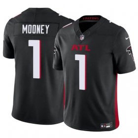 Cheap Men\'s Atlanta Falcons #1 Darnell Mooney Black 2024 F.U.S.E. Vapor Untouchable Limited Football Stitched Jersey