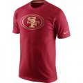 Wholesale Cheap Men's San Francisco 49ers Nike Scarlet Championship Drive Gold Collection Performance T-Shirt