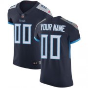 Wholesale Cheap Nike Tennessee Titans Customized Navy Blue Alternate Stitched Vapor Untouchable Elite Men's NFL Jersey
