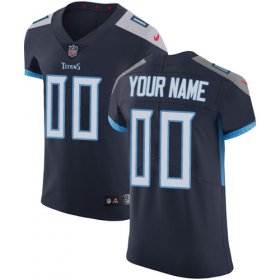 Wholesale Cheap Nike Tennessee Titans Customized Navy Blue Alternate Stitched Vapor Untouchable Elite Men\'s NFL Jersey