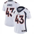 Wholesale Cheap Nike Broncos #43 Joe Jones White Women's Stitched NFL Vapor Untouchable Limited Jersey