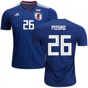 Wholesale Cheap Japan #26 Misao Home Soccer Country Jersey