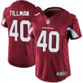 Wholesale Cheap Nike Cardinals #40 Pat Tillman Red Team Color Women's Stitched NFL Vapor Untouchable Limited Jersey