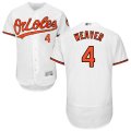 Wholesale Cheap Orioles #4 Earl Weaver White Flexbase Authentic Collection Stitched MLB Jersey
