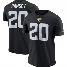 Wholesale Cheap Jacksonville Jaguars #20 Jalen Ramsey Nike Player Pride Name & Number Performance T-Shirt Black