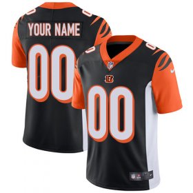Wholesale Cheap Nike Cincinnati Bengals Customized Black Team Color Stitched Vapor Untouchable Limited Men\'s NFL Jersey