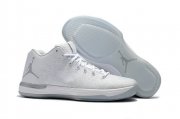Wholesale Cheap Air Jordan 31 Low Shoes White/Pure Platinum