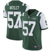 Wholesale Cheap Nike Jets #57 C.J. Mosley Green Team Color Men's Stitched NFL Vapor Untouchable Limited Jersey