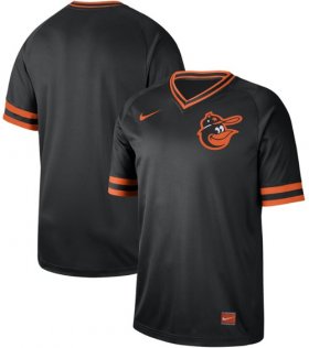 Wholesale Cheap Nike Orioles Blank Black Authentic Cooperstown Collection Stitched MLB Jersey