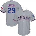 Wholesale Cheap Rangers #29 Adrian Beltre Grey Cool Base Stitched Youth MLB Jersey