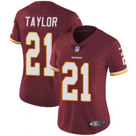 Wholesale Cheap Nike Redskins #21 Sean Taylor Burgundy Red Team Color Women\'s Stitched NFL Vapor Untouchable Limited Jersey